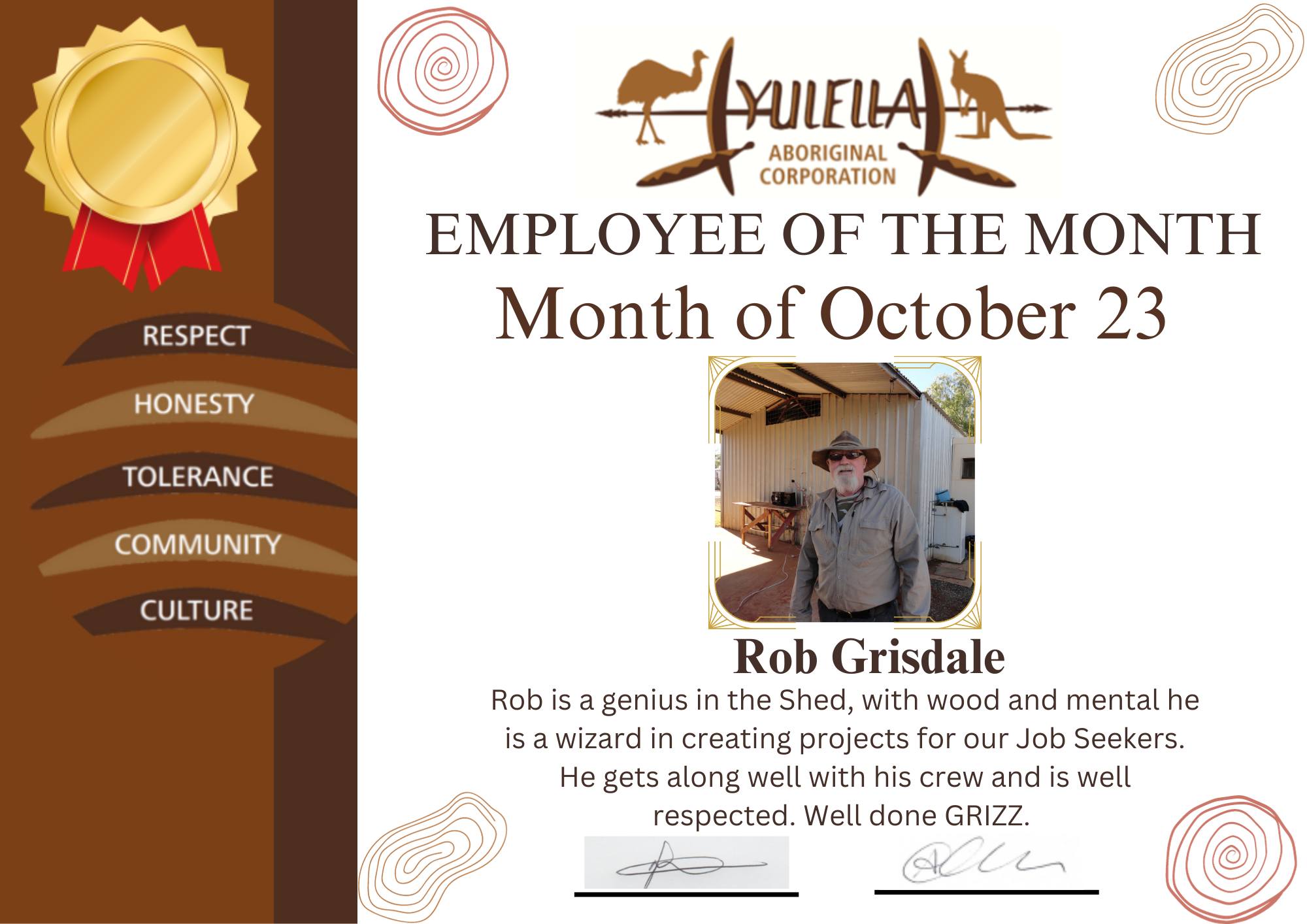 Featured image for “Employee of the Month”